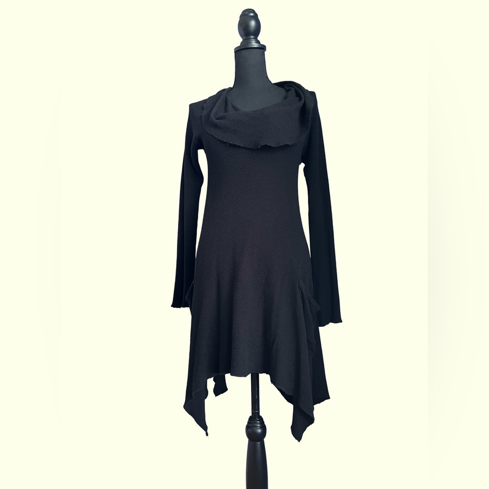 Long Sleeve Handkerchief Dress